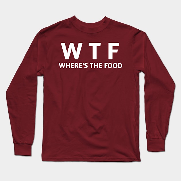 WTF Long Sleeve T-Shirt by Bintook